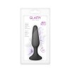 Plug anal noir 11.5cm avec ventouse - CC5700401010