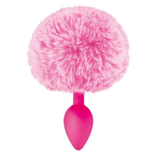 Plug anal pompon rose - CC5700910050