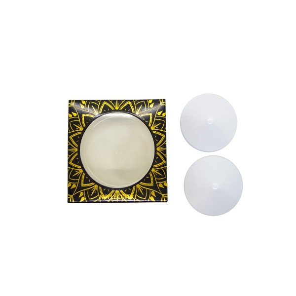 Nipple Métal blanc Cache tétons cône