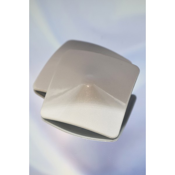 Nipple Métal blanc Cache tétons carré