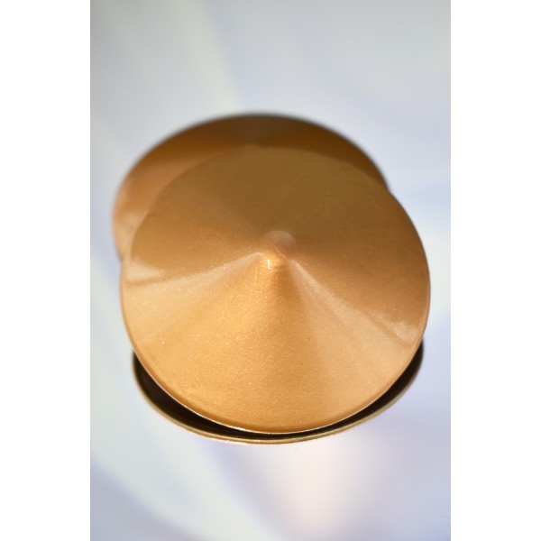 Nipple Métal doré Cache tétons cône