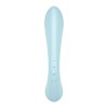 2 en 1 Rabbit point G avec stimulateur de clitoris et Wand Bleu USB Triple Oh Satisfyer - CC597813