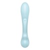 2 en 1 Rabbit point G avec stimulateur de clitoris et Wand Bleu USB Triple Oh Satisfyer - CC597813