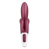 Vibromasseur rabbit point G rouge double stimulation clitoridienne Touch Me Satisfyer - CC597811SA