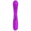 Vibromasseur triple stimulation très puissant violet USB - WS-NV062PUR