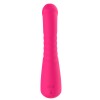 Vibromasseur rabbit rose chauffant avec fonction va-et-vient, USB - WS-NV040