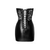 Mini robe corset Solace F300 wetlook et dentelle