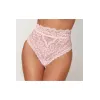 String dentelle taille haute rose - DG1477PNK
