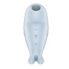 Stimulateur de clitoris vibration et air pulsé USB bleu Seal You Soon Satisfyer - CC597851