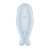Stimulateur de clitoris vibration et air pulsé USB bleu Seal You Soon Satisfyer - CC597851