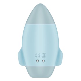 Stimulateur de clitoris violet vibration et air pulsé USB vert Mission control Satisfyer - CC597853