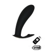 ERNEST, Mini vibromasseur avec stimulateur clitoridien USB, avec télécommande - BQ155BLK