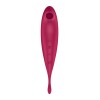 Stimulateur Satisfyer Twirling Pro Connecté rouge