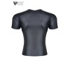 T-shirt wetlook noir - Regnes