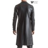 Manteau long wetlook Sergio - Regnes