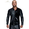 Chemise wetlook et vinyle H064