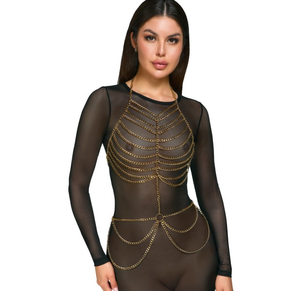 Chaines de corps en métal doré - R24504456001