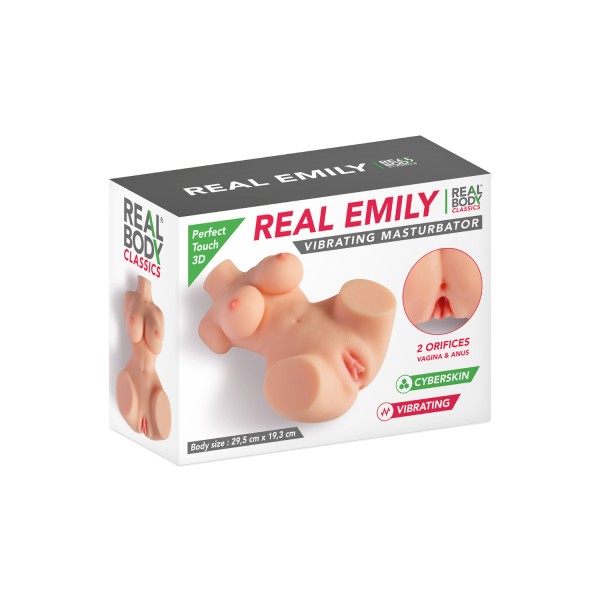 Real Emily, buste masturbateur vibrant vagin anus - CC514207019420