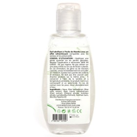 Lubrifiant à base d'eau 100% naturel Menthe poivrée 90 ml - SEZ089