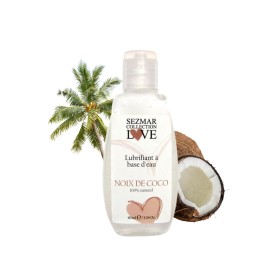 Lubrifiant à base d'eau 100% naturel Noix de Coco 90 ml - SEZ087