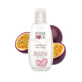 Lubrifiant à base d'eau 100% naturel Fruit de la passion 90ml - SEZ078