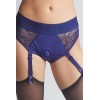 Harnais lingerie Diva bleu - Strap On Me