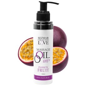 Huile de massage comestible Fruit de la passion 100ml - SEZ052A