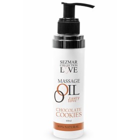Huile de massage comestible cookie chocolat 100ml - SEZ002A