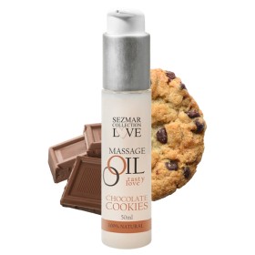 Huile de massage comestible cookie chocolat 50ml - SEZ002