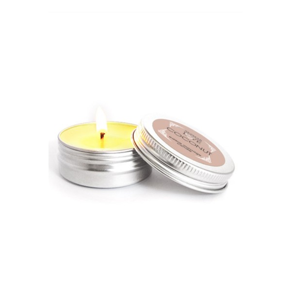 Mini Bougie de massage Noix de coco 30ml - SEZ077