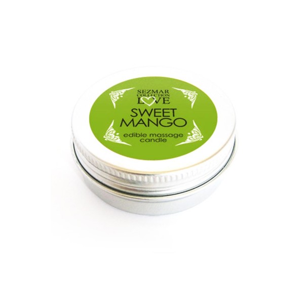 Mini Bougie de massage Mangue 30ml - SEZ069