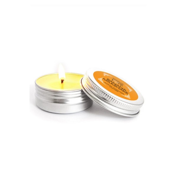 Mini Bougie de massage milshake banane 30ml - SEZ073