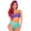 Costume sexy Petite Sirène 2 pièces - MAL60052ASHW