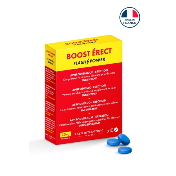 Stimulant homme Boost Erect 15 comprimés - CC850118