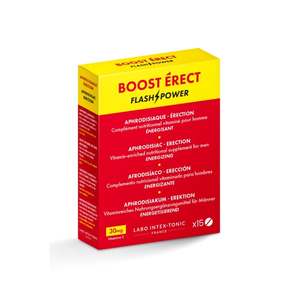 Stimulant homme Boost Erect 15 comprimés - CC850118