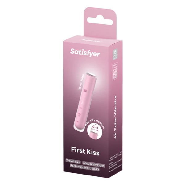 Stimulateur clitoridien de voyage First Kiss Satisfyer - CC597874