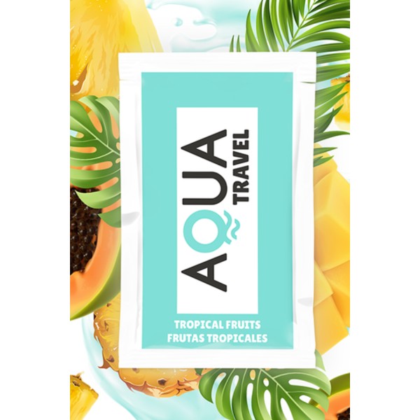 Dosette lubrifiant à base d'eau saveur fruits tropicaux 6 ML - D-230601