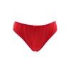 Culotte rouge en dentelle avec nœud en satin - PF09LRED