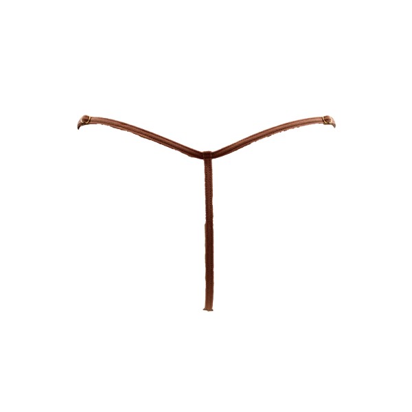 String en dentelle taupe ouvert avec chaînes dorées - PA01MTAUPE