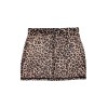 Jupe en résille transparente imprimé léopard Clara - LSN2