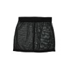 Jupe noire en résille transparente Maya - LSN1