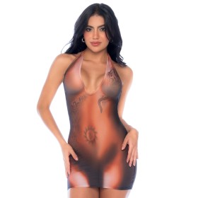 Robe Transparente Illusion Tattoo - MAL40010