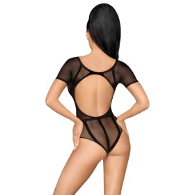 Body noir fantaisie Be mine - PH0117BLK