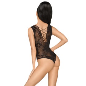 Body résille noir Devil's advocate - PH0102BLK