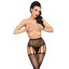 Collant fantaisie noir No excuses - PH0098BLK