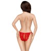 Culotte ouverte rouge Too hot to be real - PH0125RED