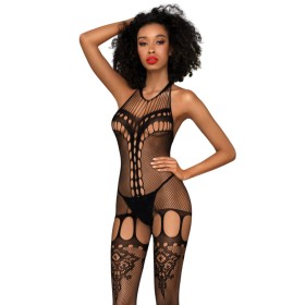 Bodystocking fantaisie noir Fancy me - PH0111BLK