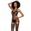 Bodystocking fantaisie noir Fancy me - PH0111BLK