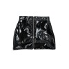 Jupe noire en simili cuir avec zip Lara - LSL6-S