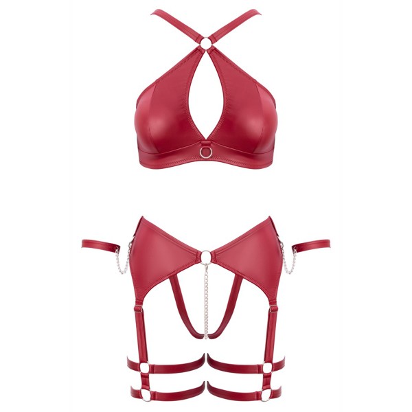 Ensemble BDSM bordeaux - Cotelli Bondage